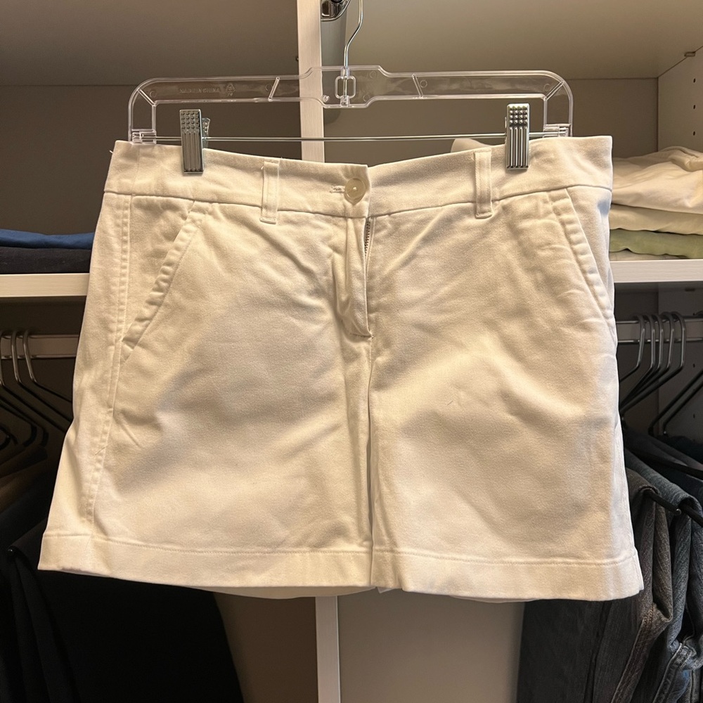 Southern Tide Caroline shorts 5” inseam 4 white